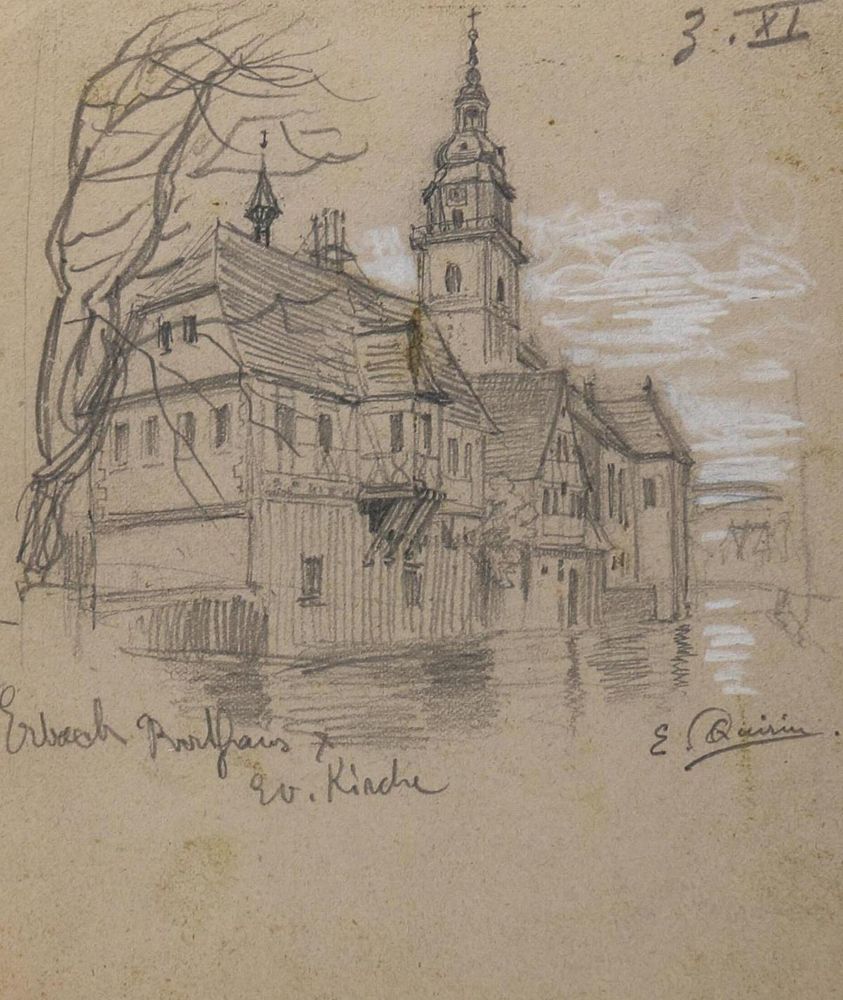 Große Abbildung Nr.7: 137-3861 Quirin, Eberhard: (Künstlergraphik)