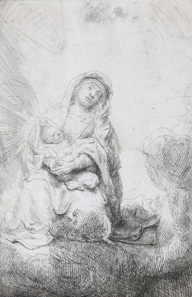 Große Abbildung Nr.1: 137-3872 Rembrandt, Harmensz van Rijn: (Künstlergraphik)