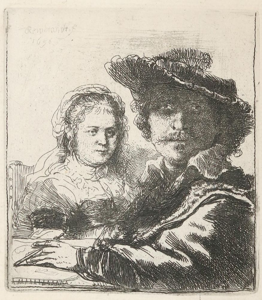Große Abbildung Nr.1: 137-3873 Rembrandt, Harmensz van Rijn: (Künstlergraphik)