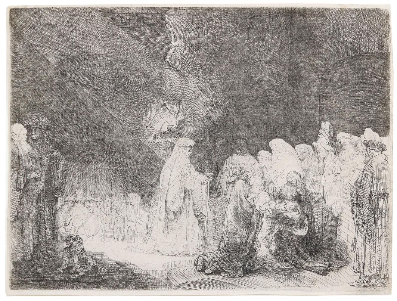 Große Abbildung Nr.1: 137-3875 Rembrandt, Harmensz van Rijn: (Künstlergraphik)
