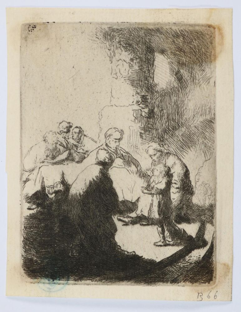 Große Abbildung Nr.2: 137-3876 Rembrandt, Harmensz van Rijn: (Künstlergraphik)