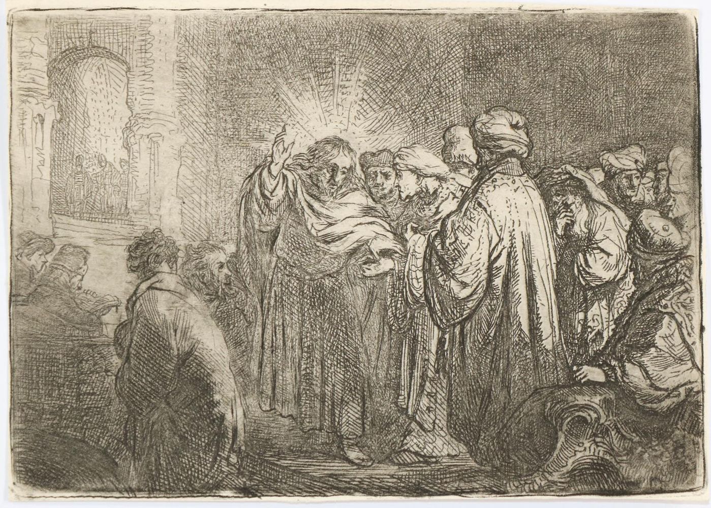 Große Abbildung Nr.1: 137-3877 Rembrandt, Harmensz van Rijn: (Künstlergraphik)