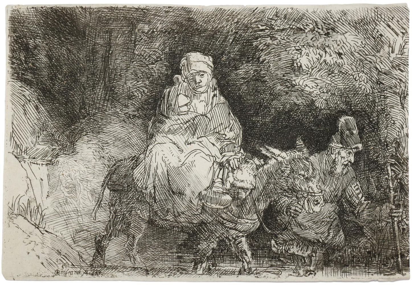 Große Abbildung Nr.1: 137-3878 Rembrandt, Harmensz van Rijn: (Künstlergraphik)
