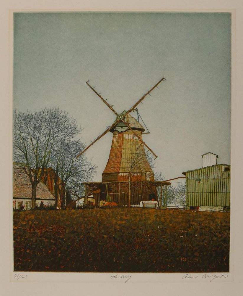 Große Abbildung Nr.1: 137-3901 Riediger, Reimer: (Künstlergraphik)