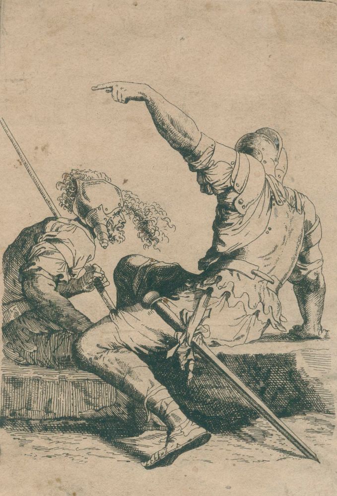 Große Abbildung Nr.1: 137-3910 Rosa, Salvator: (Künstlergraphik)