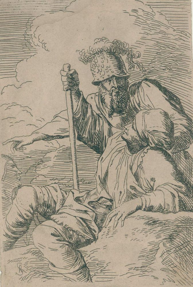 Große Abbildung Nr.1: 137-3911 Rosa, Salvator: (Künstlergraphik)