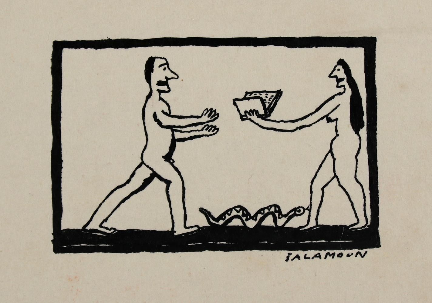 Große Abbildung Nr.1: 137-3930 Salamoun, Jiri: (Künstlergraphik)