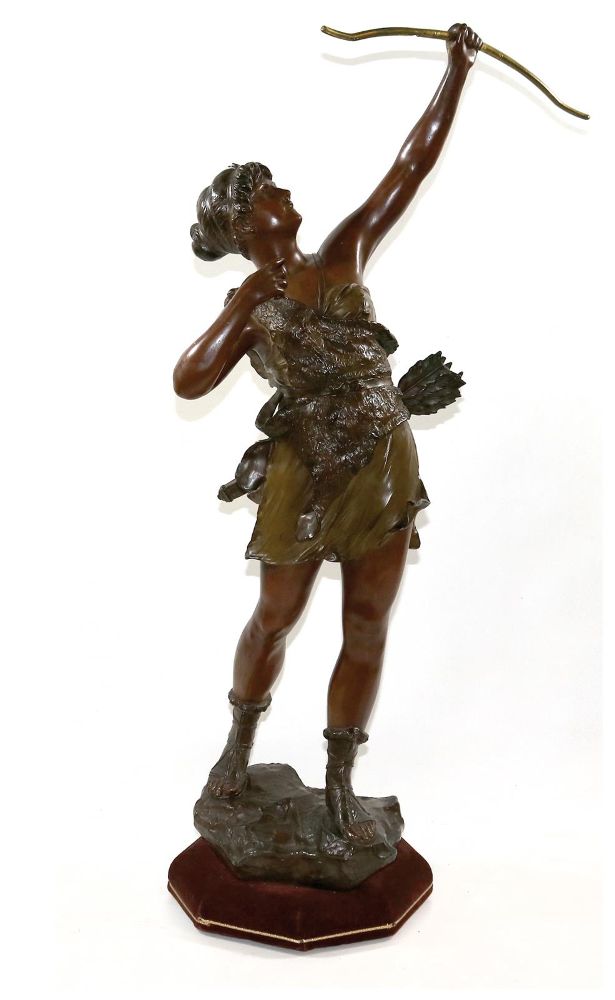 Große Abbildung Nr.1: 137-3994 Jagdgöttin Diana,: (Künstlergraphik, Skulpturen - Plastiken)