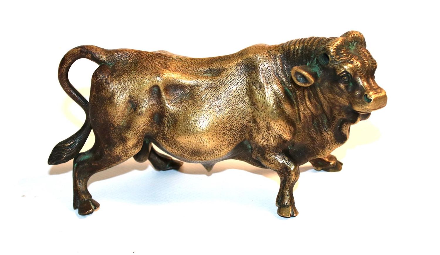 Große Abbildung Nr.1: 137-4005 Stier.: (Künstlergraphik, Skulpturen - Plastiken)