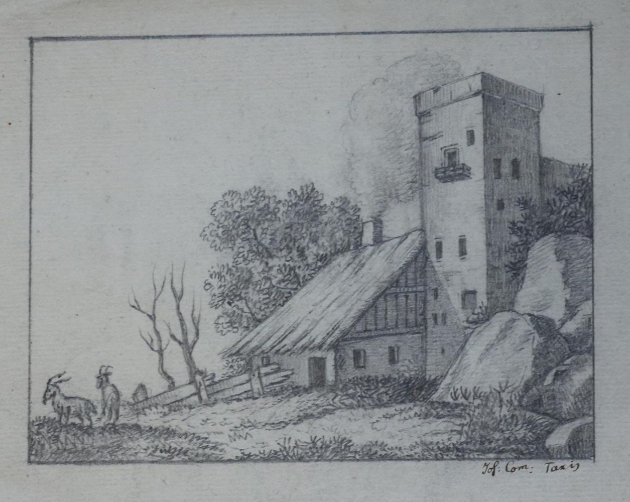 Große Abbildung Nr.1: 137-4043 Taxis, Joh. Graf: (Künstlergraphik)