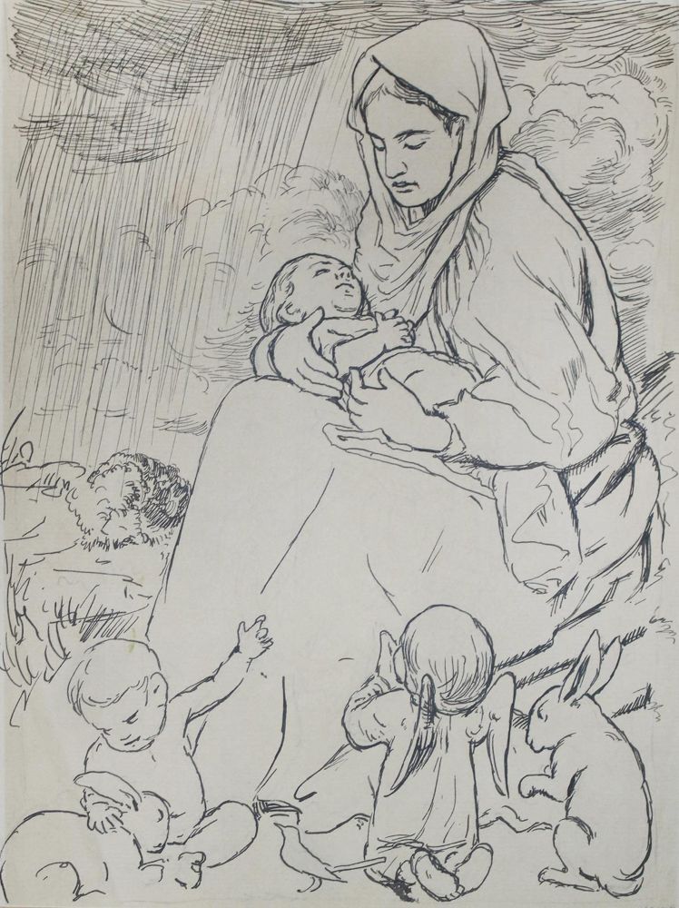 Große Abbildung Nr.1: 137-4046 Thoma, Hans: (Künstlergraphik)