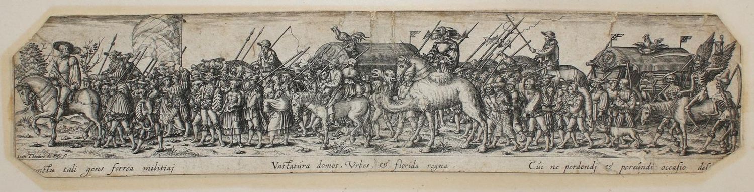 Große Abbildung Nr.1: 137-4053 Bry, Jan Theodor de: (Künstlergraphik, Totentanz)