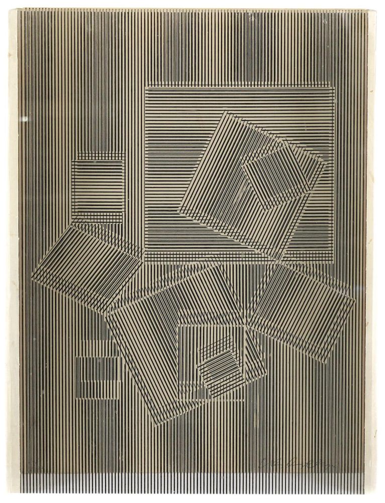 Große Abbildung Nr.1: 137-4089 Vasarely, Victor von: (Künstlergraphik)