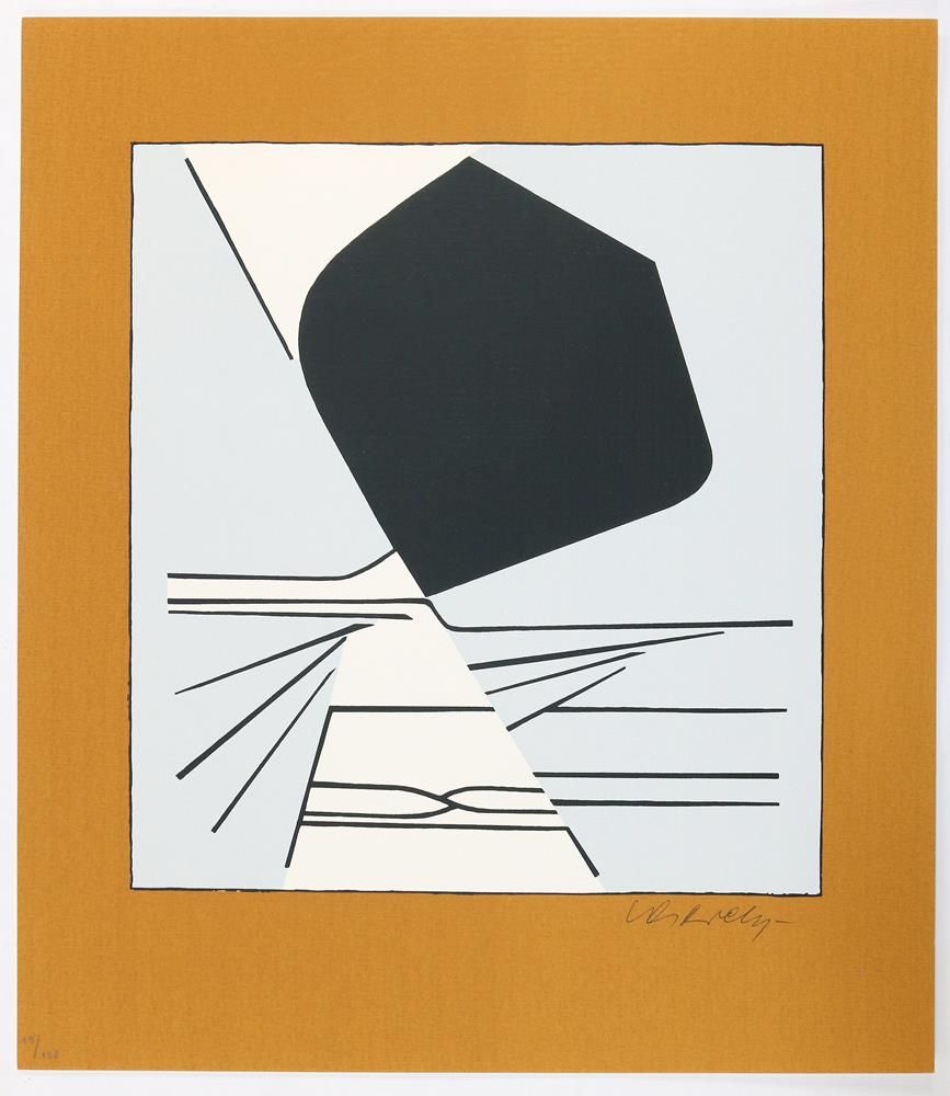 Große Abbildung Nr.1: 137-4094 Vasarely, Victor von: (Künstlergraphik)