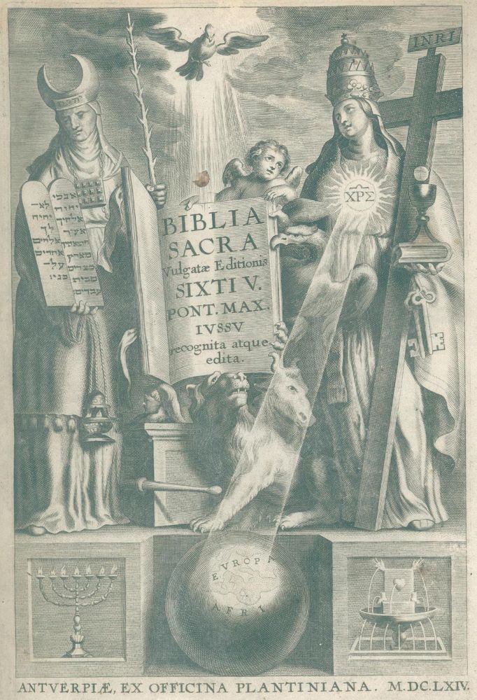 Große Abbildung Nr.1: 137-41 Biblia germanica.: (Bibeln)