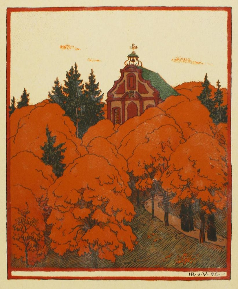 Große Abbildung Nr.3: 137-4111 Volkmann, Hans Richard von: (Künstlergraphik)