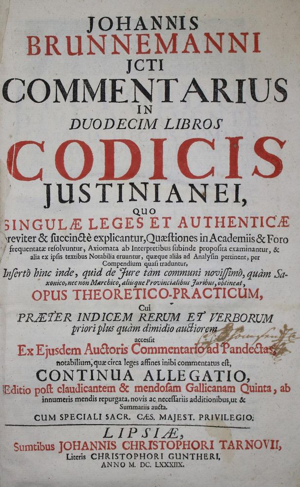 Große Abbildung Nr.1: 137-412 Brunnemann,J.: (Juridica und Kriminologie)