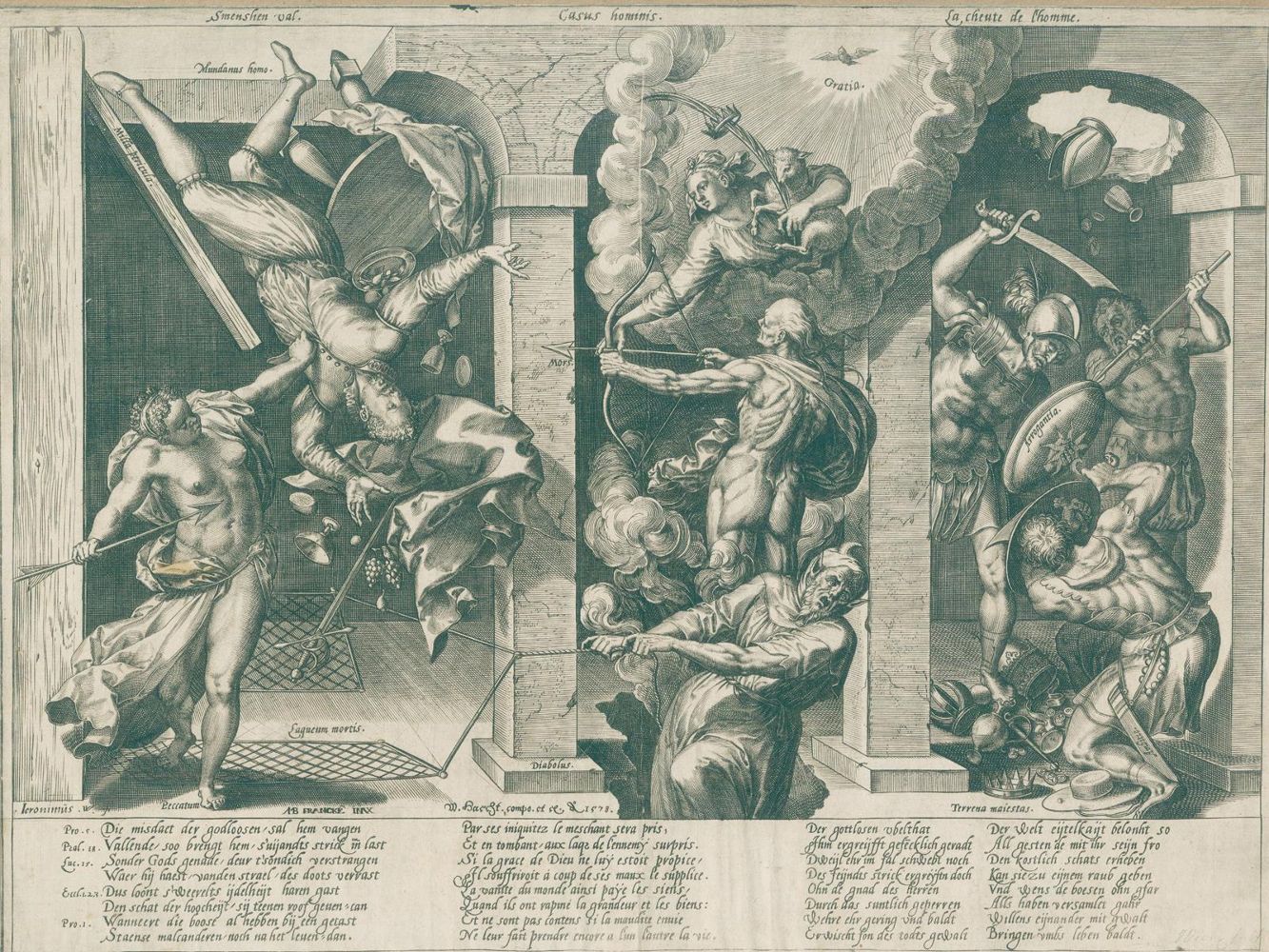 Große Abbildung Nr.1: 137-4140 Wierix, Hieronymus: (Künstlergraphik)