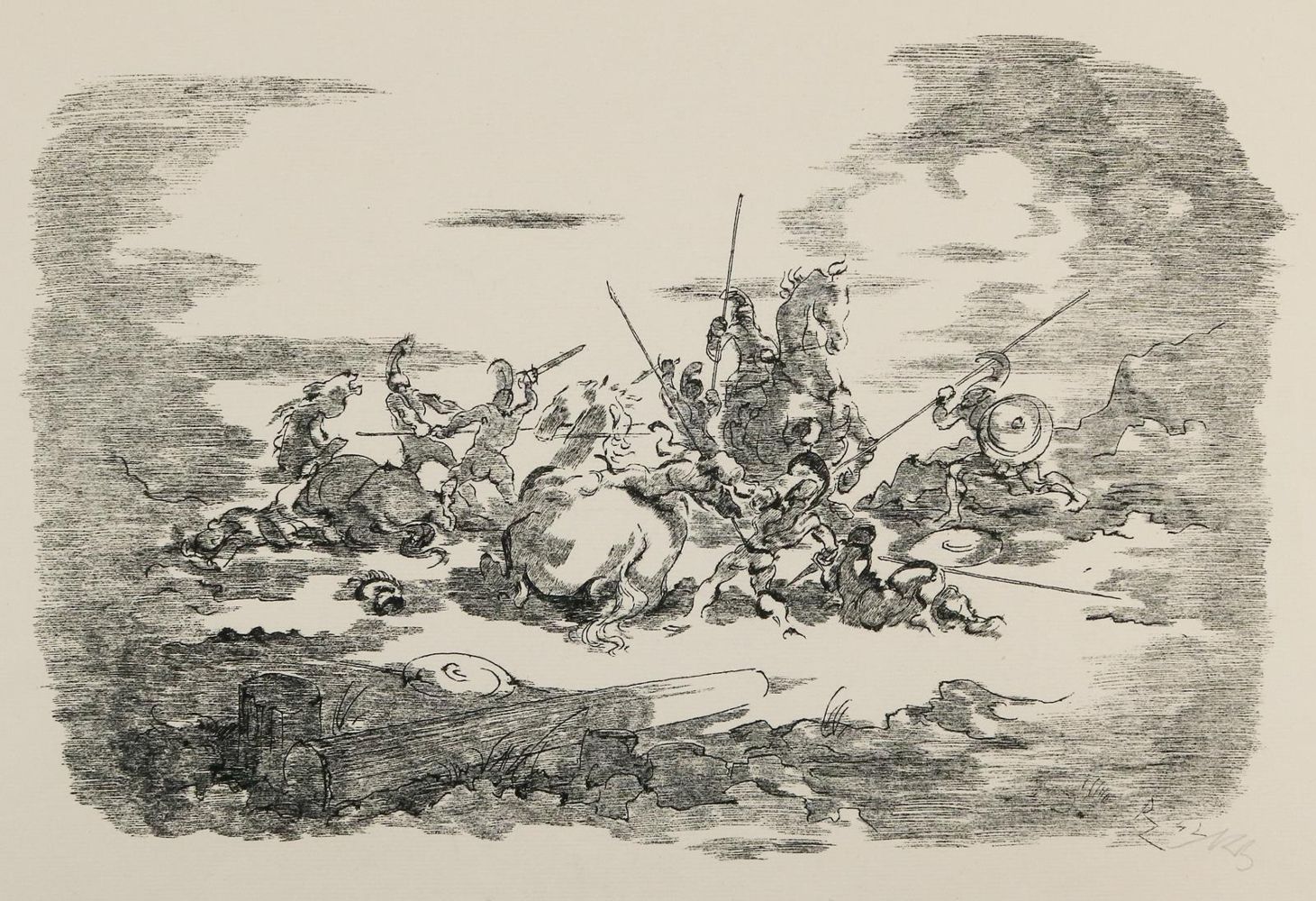 Große Abbildung Nr.2: 137-4160 Ziegler, Richard: (Künstlergraphik)