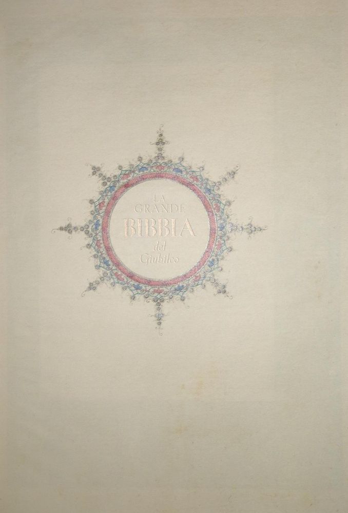 Große Abbildung Nr.1: 137-46 Biblia italica.: (Bibeln)