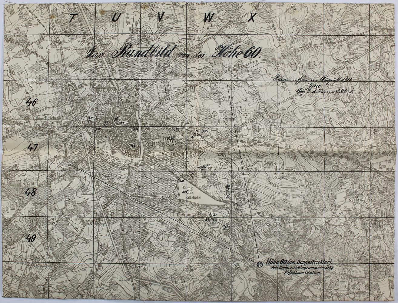 Große Abbildung Nr.1: 137-475 Panorama: (Militaria, Photographie)