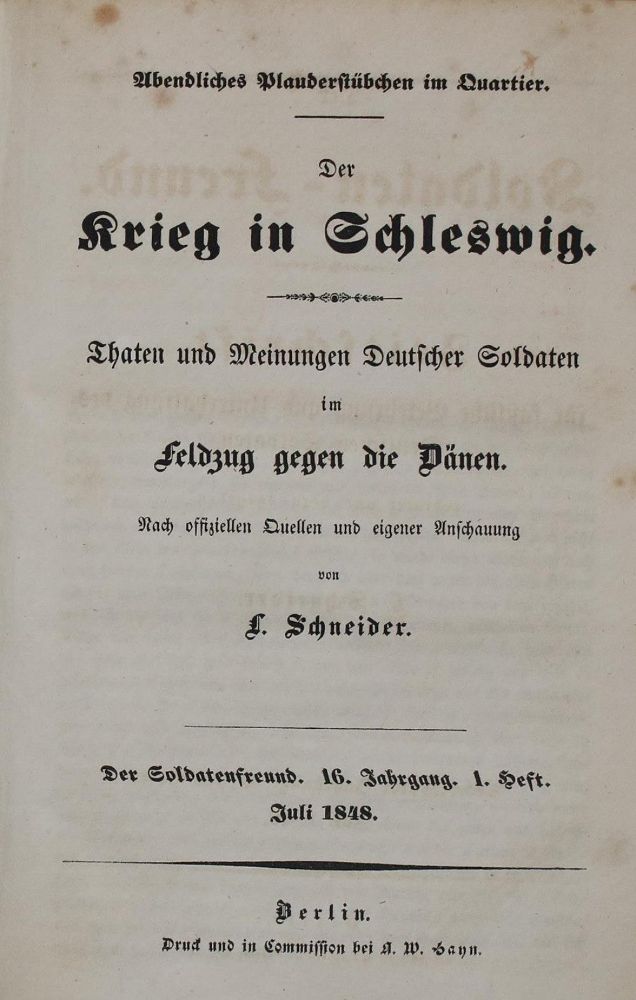 Große Abbildung Nr.1: 137-483 Schneider,L.: (Militaria)