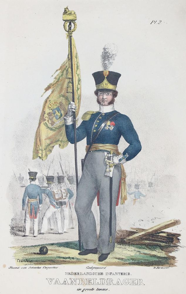 Große Abbildung Nr.1: 137-490 Madou,J.B. u.a.: (Militaria, Uniformen)