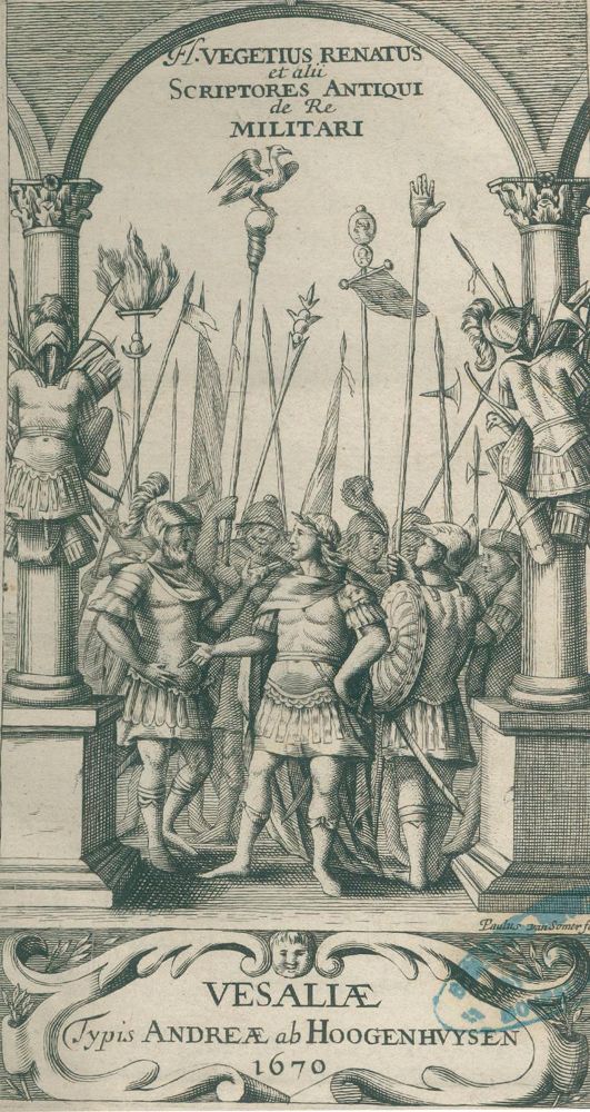 Große Abbildung Nr.1: 137-491 Veteres de re militari: (Militaria)