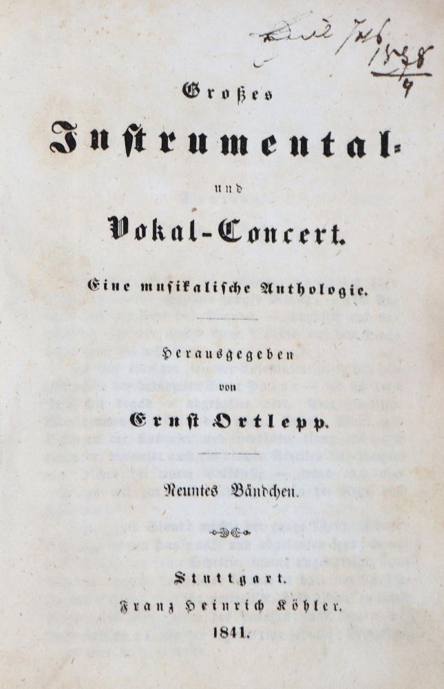 Große Abbildung Nr.6: 137-502 Sammlung: (Musik)