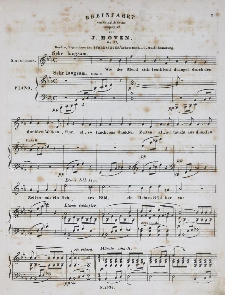 Große Abbildung Nr.2: 137-505 Hoven,J.: (Musik, Schubert)