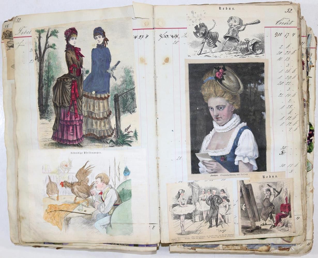 Große Abbildung Nr.5: 137-545 Scrap-Album.: (Varia)