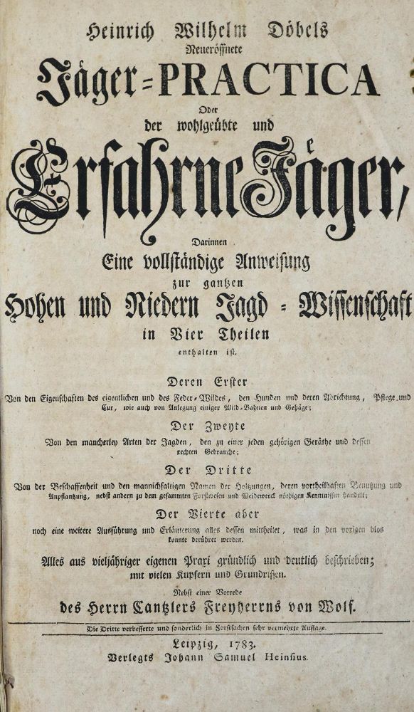 Große Abbildung Nr.2: 137-571 Döbel,H.W.: (Jagd)