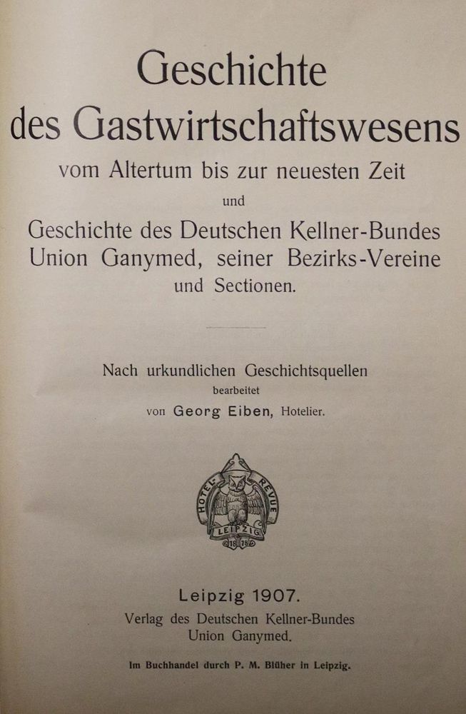 Große Abbildung Nr.1: 137-584 Gastronomie.: (Küche und Haushalt, Gaststätten-Hotellerie)