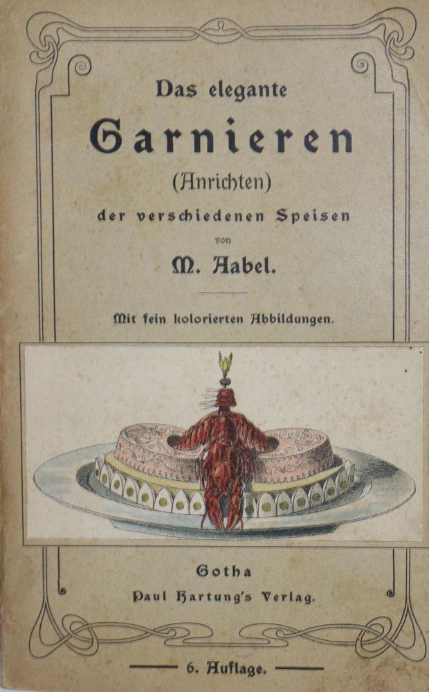 Große Abbildung Nr.5: 137-585 Malortie,E.v.: (Küche und Haushalt, Gaststätten-Hotellerie)