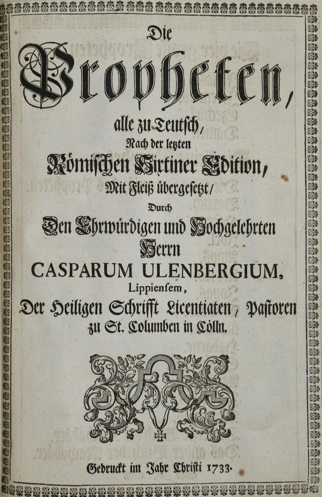 Große Abbildung Nr.4: 137-59 Sacra Biblia: (Bibeln)
