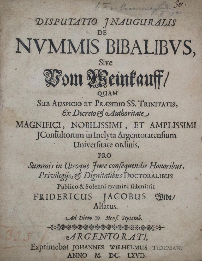 Große Abbildung Nr.1: 137-598 Widt,F.J: (Küche und Haushalt, Getränke, Wein)