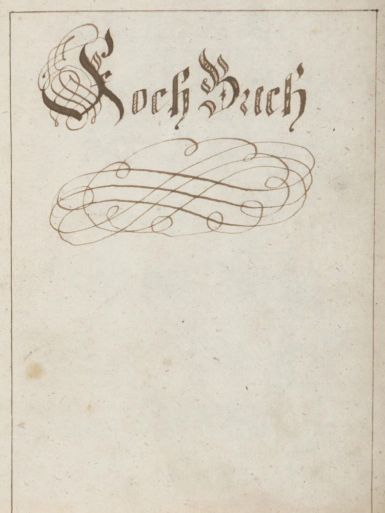 Große Abbildung Nr.1: 137-628 Kochbuch: (Küche und Haushalt, Kochbücher, Handschrift)