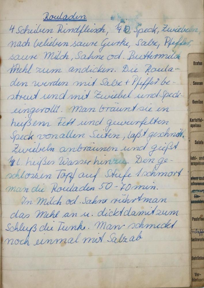 Große Abbildung Nr.2: 137-629 Sammlung: (Küche und Haushalt, Kochbücher, Handschriften)