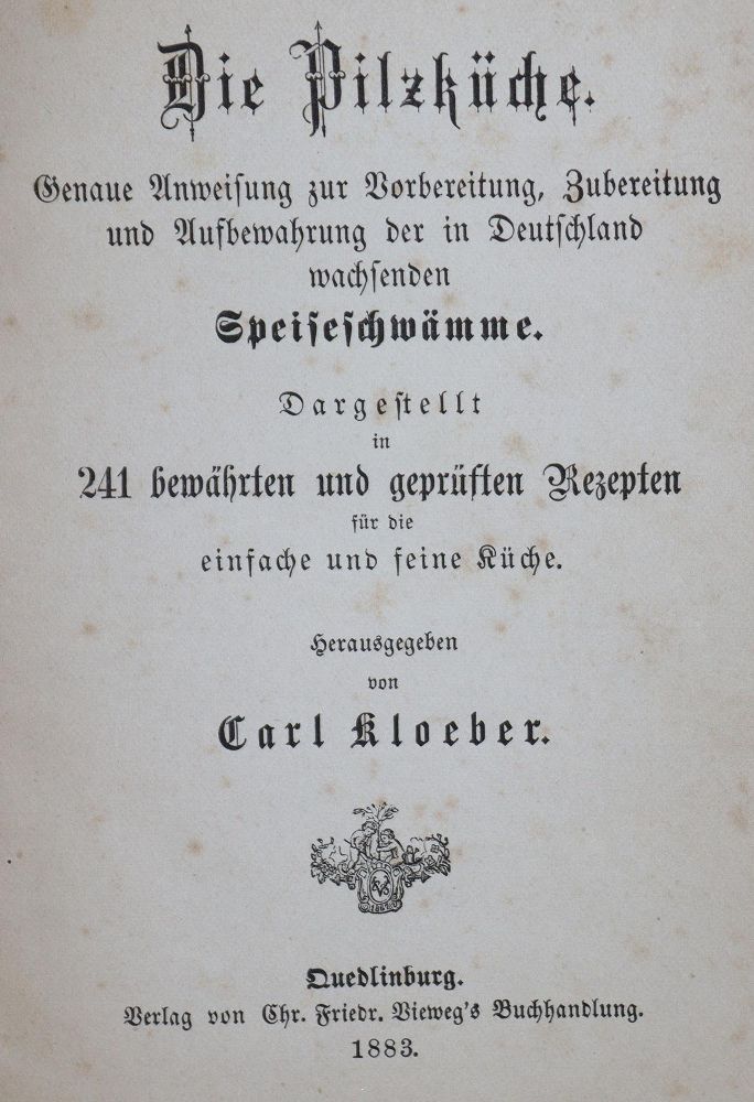 Große Abbildung Nr.2: 137-649 Buchmeier,M.: (Küche und Haushalt, Kochbücher, Pilzküche)