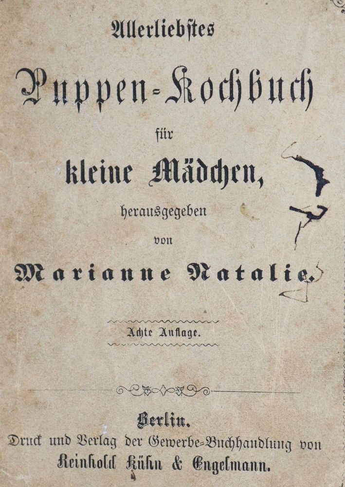Große Abbildung Nr.5: 137-650 Puppenkochbücher.: (Küche und Haushalt, Kochbücher)