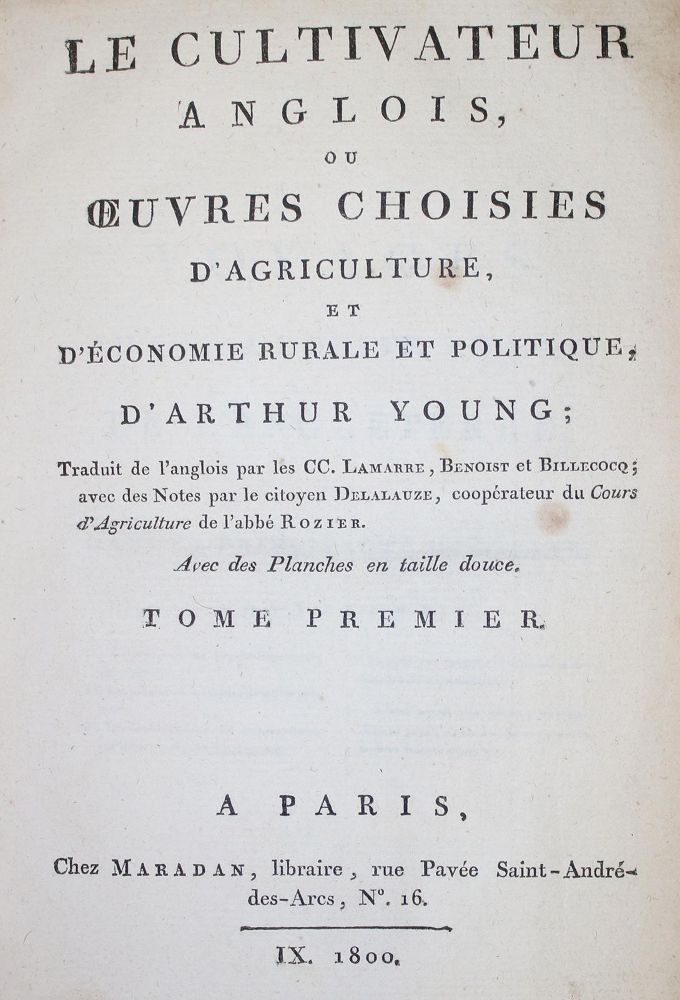 Große Abbildung Nr.1: 137-689 Young,A.: (Land- und Forstwirtschaft, Landwirtschaft)