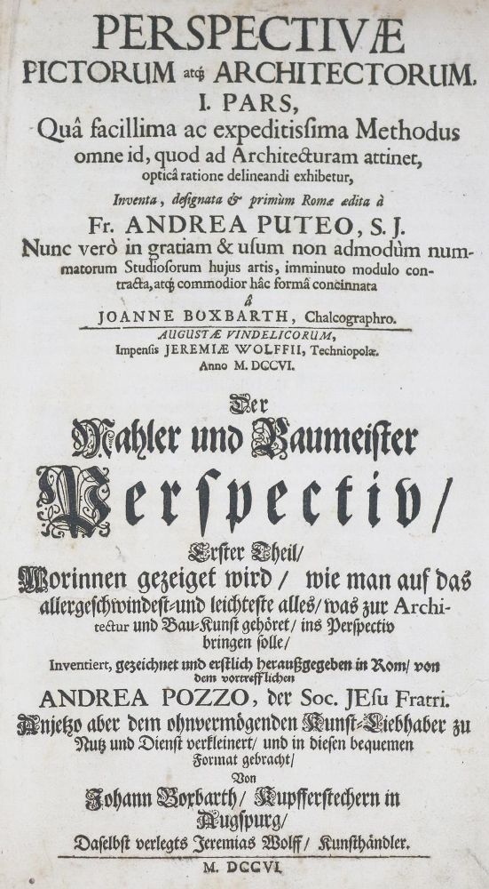 Große Abbildung Nr.2: 137-707 Pozzo,A.: (Architektur)