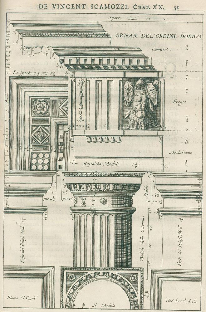 Große Abbildung Nr.2: 137-709 Scamozzi,V.: (Architektur)