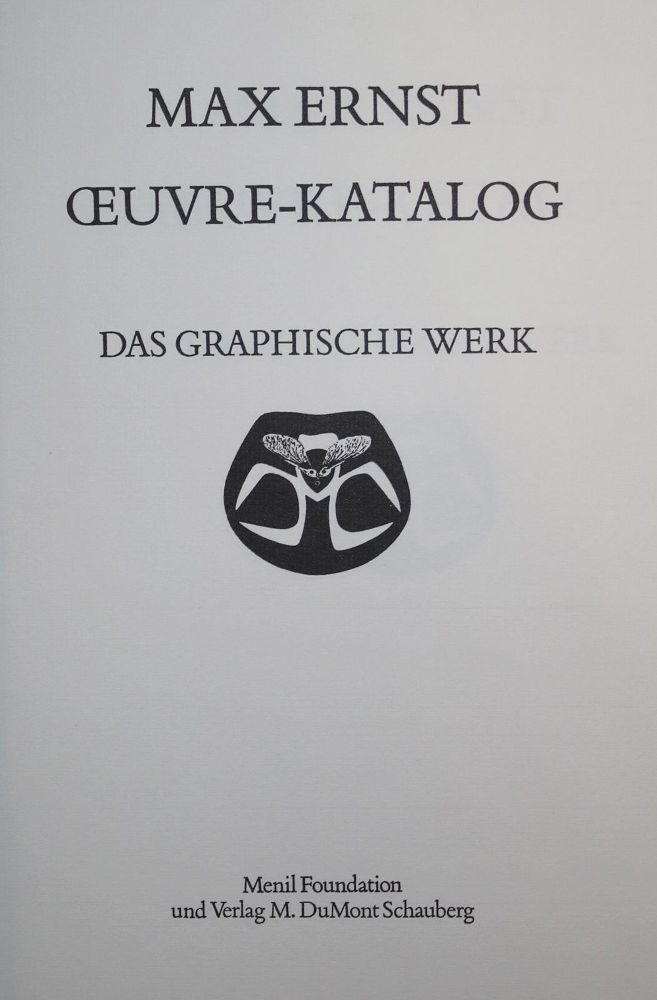 Große Abbildung Nr.1: 137-721 Ernst,M.: (Kunstwissenschaft)