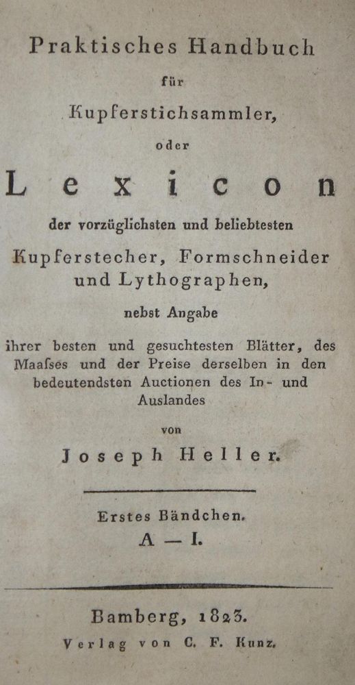 Große Abbildung Nr.1: 137-730 Heller,J.: (Kunstwissenschaft)