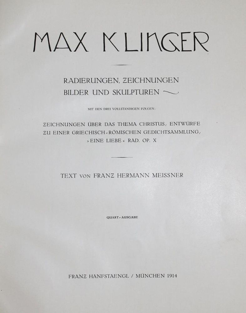 Große Abbildung Nr.2: 137-735 Meissner,F.H.: (Klinger)