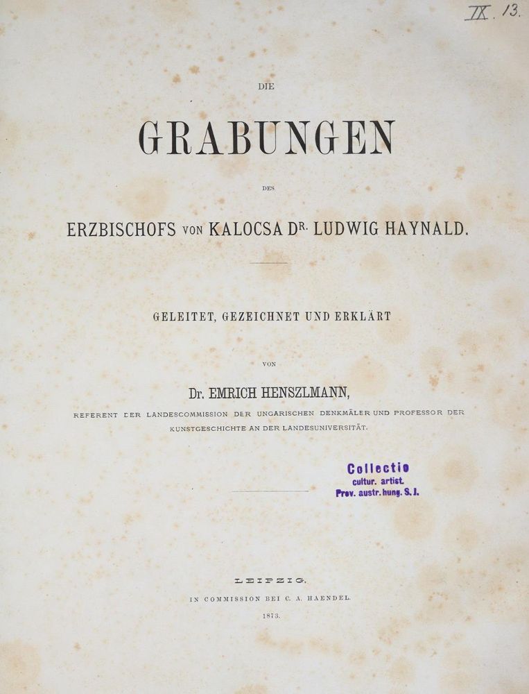 Große Abbildung Nr.4: 137-749 Müller,C.O.: (Kunstwissenschaft)