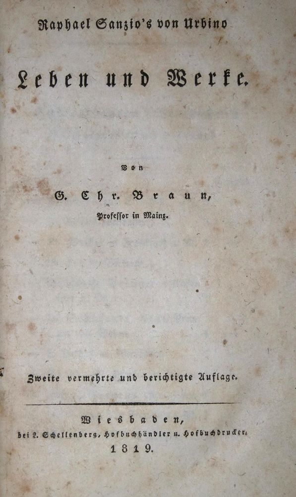 Große Abbildung Nr.1: 137-761 Braun,G.C.: (Raffael)