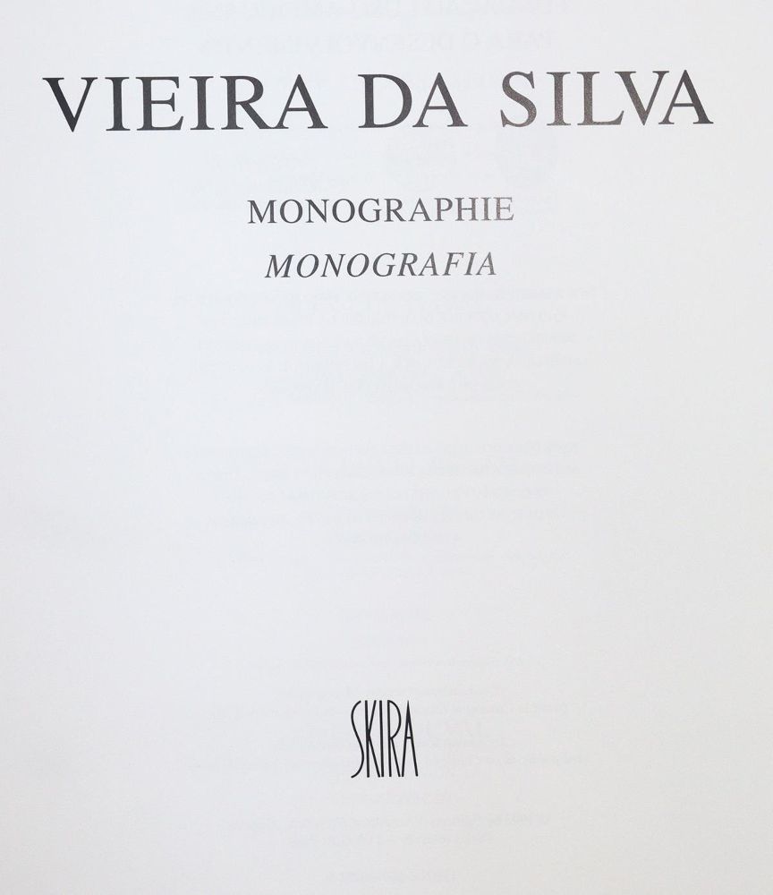 Große Abbildung Nr.2: 137-785 Weelen,G. u. J.F.Jaeger.: (Vieira da Silva)