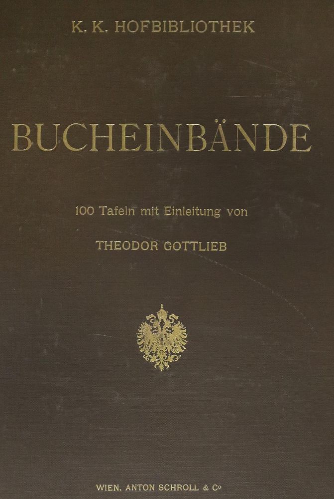 Große Abbildung Nr.1: 137-804 Gottlieb,T.: (Einband)
